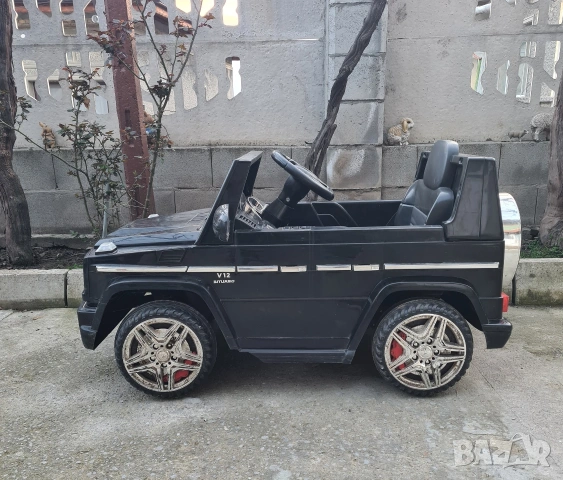 Детски акумулаторен джип Mercedes G-Class (G65) – Черен