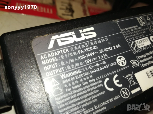 ASUS 19V 3,42A ADAPTER 1811251935, снимка 9 - Мрежови адаптери - 52457828