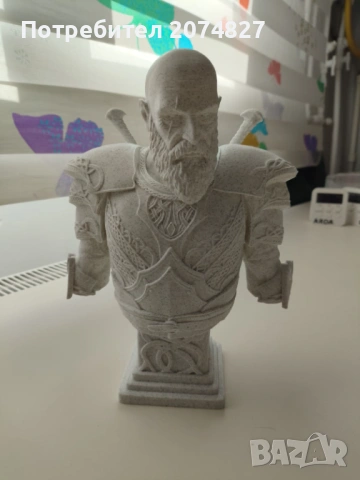 Фигурка Kratos (God of War) / Кратос статуетка, снимка 3 - Статуетки - 53279465