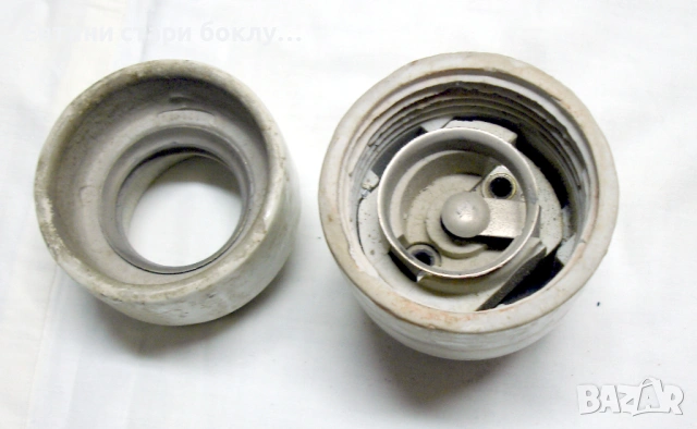 Фасунга порцеланова висяща за стандартна лампа E40, снимка 7 - Външни лампи - 54233525