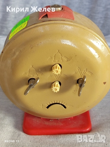 Стар механичен часовник ЯНТАР СССР рядък за части ремонт КОЛЕКЦИЯ 49191, снимка 5 - Антикварни и старинни предмети - 51953137