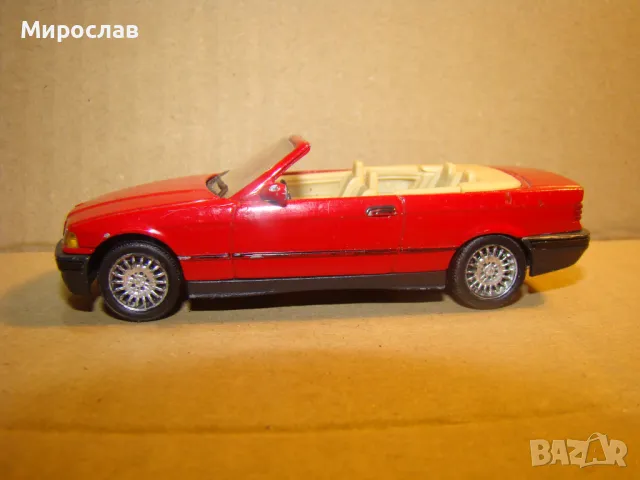 1:43 SOLIDO BMW 3 КАБРИО МОДЕЛ КОЛИЧКА ИГРАЧКА, снимка 1 - Колекции - 48355502