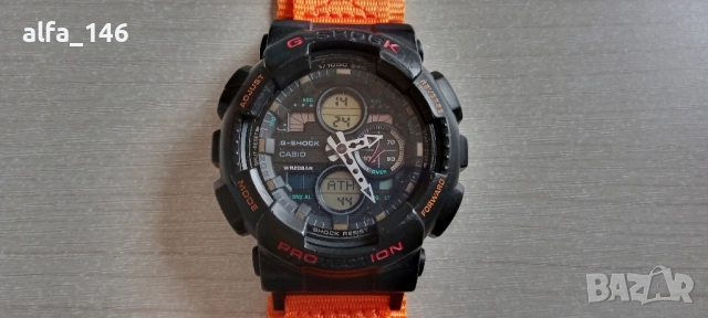 Мъжки часовник Casio G-Shock GA-140, снимка 8 - Мъжки - 52949545