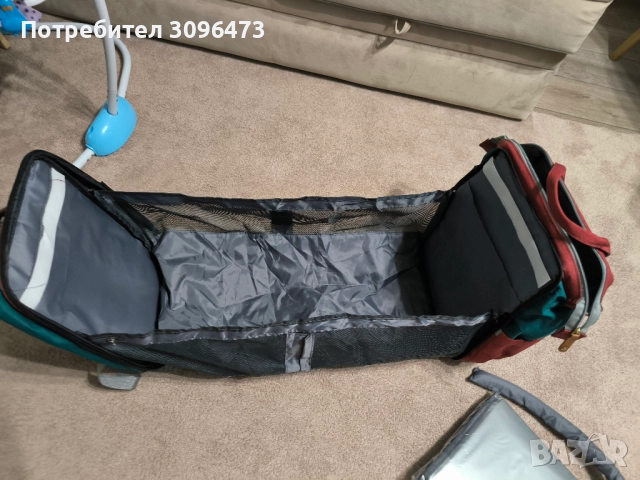 Нова бебешка раница good mum 3в1 с вграден повивалник, снимка 5 - Други - 51955354