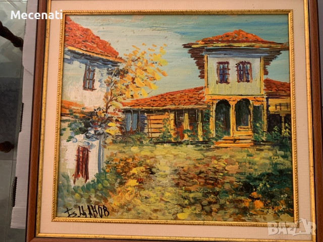 БОРИСЛАВ ЦАНОВ масло/платно пейзаж 