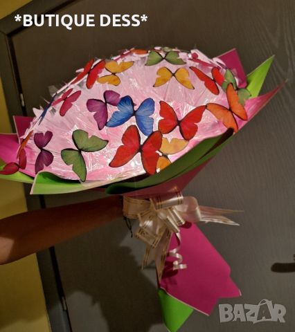 ‼️НОВО‼️Светещи, ръчно изработени букети "DESS", снимка 14 - Изкуствени цветя - 45799056