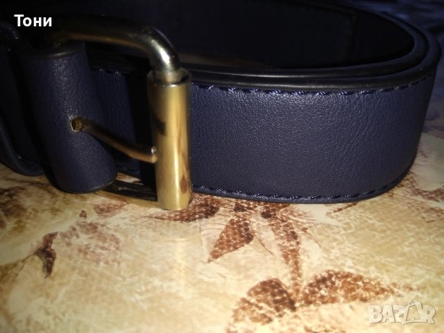 Нов Дамски Стилен Кожен Колан 120см., снимка 2 - Колани - 52563183