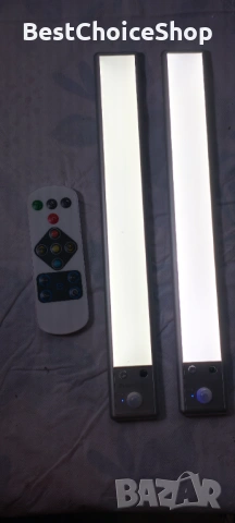 Презареждащо EverBrite Осветление под шкаф 2-брой с Датчик за движение и дистанционно, снимка 7 - Лед осветление - 53268411