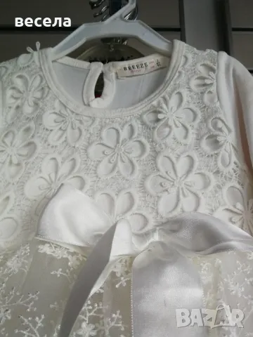 рокли бели, официални, за 3,3,5,6,7,8,годинки, снимка 2 - Детски рокли и поли - 50397688