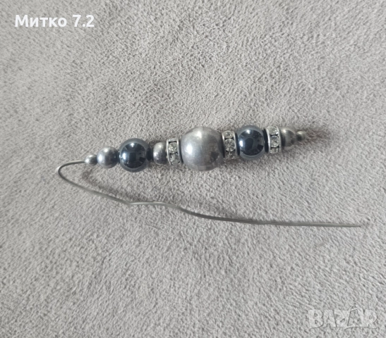 Сребърна брошка 1, снимка 3 - Други - 52736010