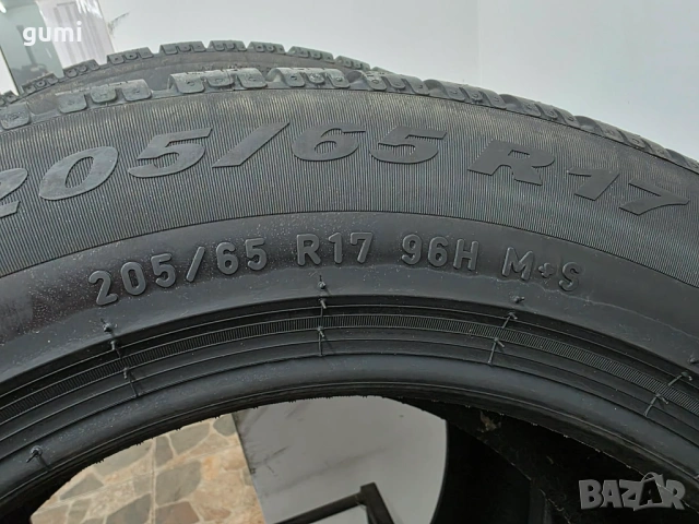 2бр зимни гуми 205/65/17 PIRELLI L05313 , снимка 4 - Гуми и джанти - 53984769