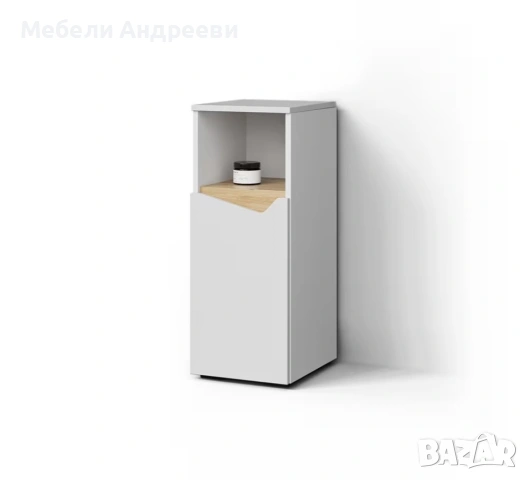 Среден бял шкаф Vicco 5969, снимка 7 - Шкафове - 53769356