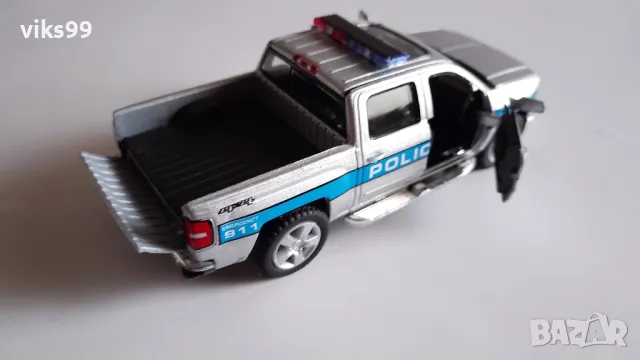 Chevrolet Silverado 2014 Police Pick-Up Truck 1:46, снимка 5 - Колекции - 48963197