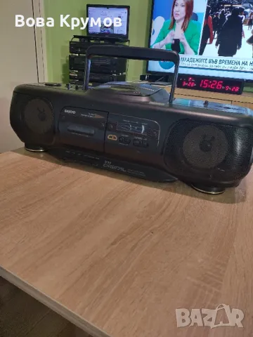 Радиокасетофон SANYO, снимка 3 - Радиокасетофони, транзистори - 49676046