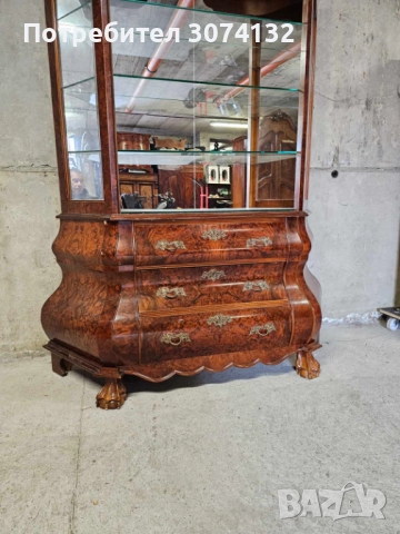 Витрина в стил Чипъндейл, снимка 5 - Секции и витрини - 52879095