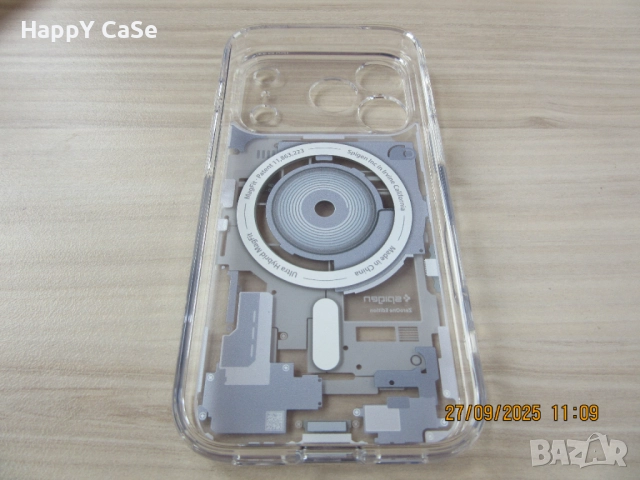 Apple iPhone 17 / Pro / Max / Air / SPIGEN Ultra Hybrid Zero One MagSafe Кейс гръб калъф , снимка 15 - Калъфи, кейсове - 51812171