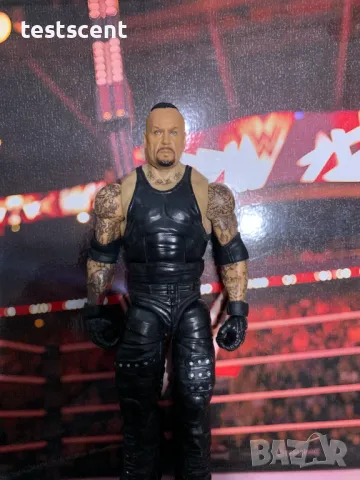 Екшън фигура WWE The Undertaker Гробаря Mattel Elite Figure играчка , снимка 15 - Колекции - 49552382