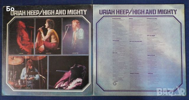 грамофонни плочи Uriah Heep - High And Mighty, снимка 3 - Грамофонни плочи - 45669172