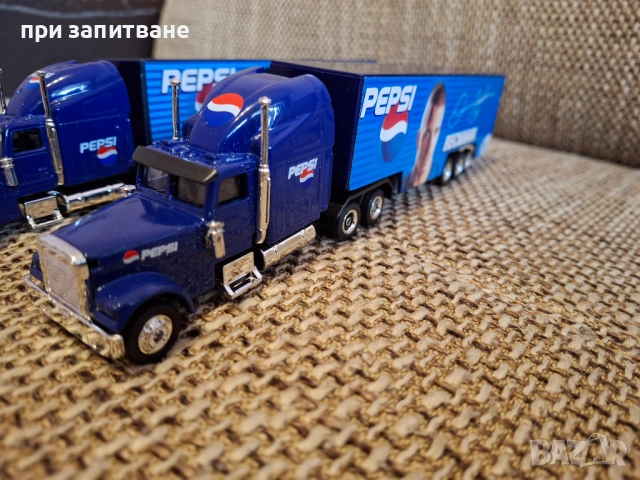 Камиончета рекламни Pepsi, 2 бр., обща цена, снимка 3 - Колекции - 48261203