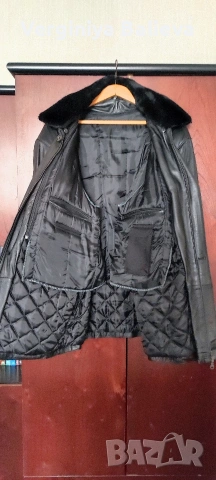 Мъжко яке от естествена кожа, снимка 2 - Якета - 53691245