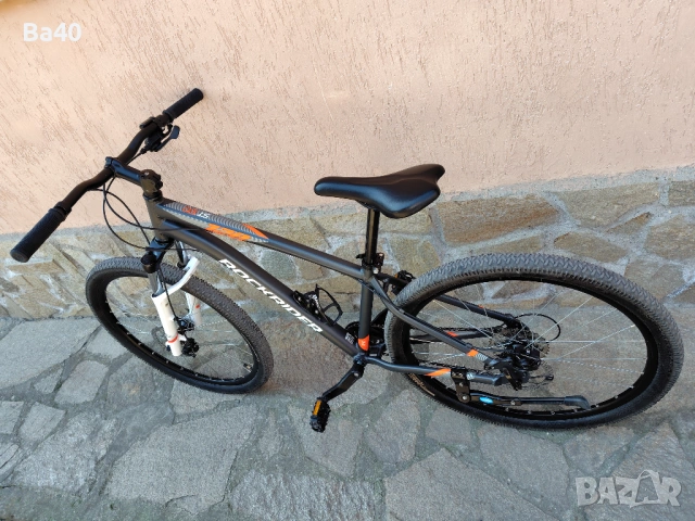 Планински велосипед Rockrider ST 120, 27,5", СИВО/ОРАНЖЕВО, снимка 5 - Велосипеди - 53869633