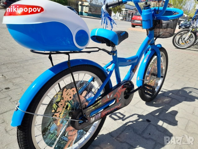 CARRERA Велосипед 20" SPIDER син, снимка 5 - Велосипеди - 53773111