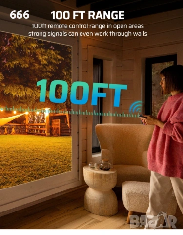 Комплект безжичен ключ за осветление и приемник, снимка 2 - Друга електроника - 53569535