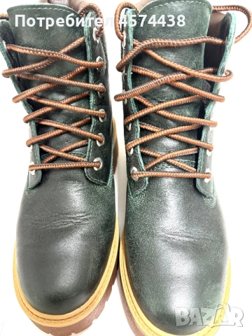 Оригинални дамски кожени боти Timberland, снимка 5 - Дамски боти - 53221854