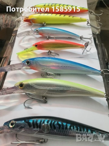 Редки модели Рапала за сом,баракуда,дорадо и туна. , снимка 3 - Стръв и захранки - 51233418