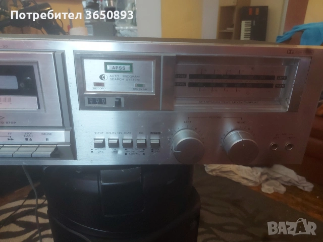 шарп оригинален Японски дек, снимка 6 - Аудио касети - 54170262