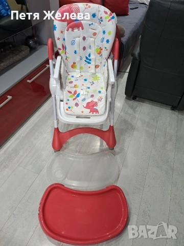 Детско столче за хранене Cangaroo Mint, снимка 5 - Столчета за хранене - 53036133