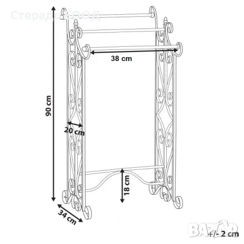 ПОСТАВКА ЗА КЪРПИ ЗА БАНЯ, снимка 2 - Други стоки за дома - 49649425