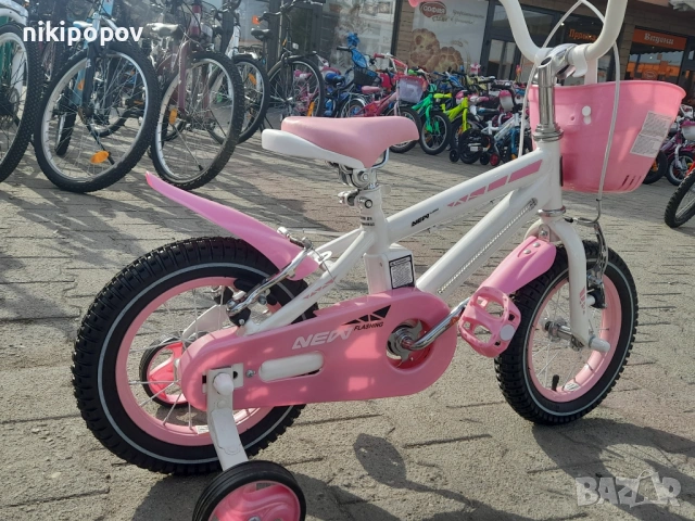 MONI Велосипед 12" 1290 розов, снимка 10 - Велосипеди - 53759059