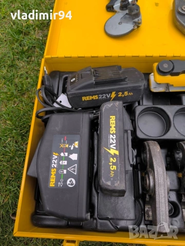 REMS Mini-Press 22V преса, снимка 2 - Други инструменти - 53895990