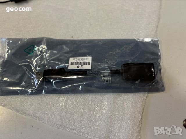 HP DisplayPort to HDMI 1.4 Adapter rev.D (Нов,20см), снимка 1 - Кабели и адаптери - 45851316