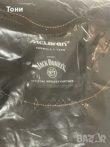 мъжка тениска L, McLaren F1 + Jack Daniels, снимка 3 - Тениски - 48884869