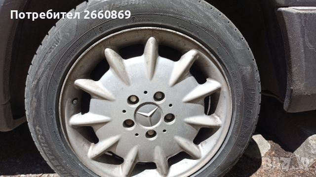 Джанти с летни гуми за Мерцедес, снимка 2 - Гуми и джанти - 45528884