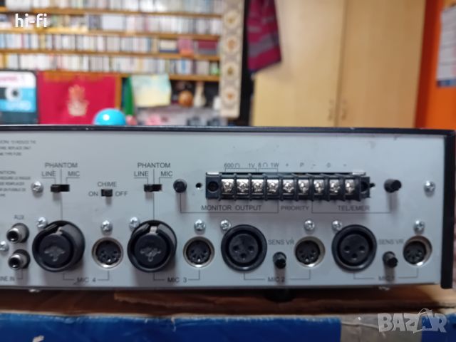 Unitech uma 6120 mixer amplifier, снимка 2 - Ресийвъри, усилватели, смесителни пултове - 45654536