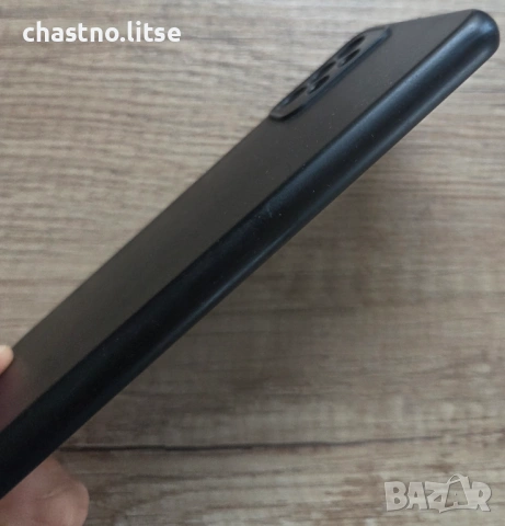 Черен силиконов гръб (кейс) за Samsung Galaxy A52 / A52s – запазен (най-ниска цена на пазара), снимка 3 - Калъфи, кейсове - 53956671