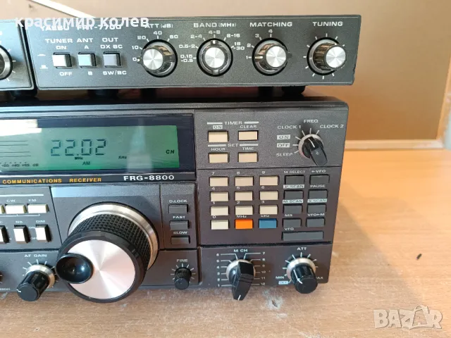 радиоприемник "YAESU FRG 8800"+FRT 7700+FRA 7700", снимка 5 - Радиокасетофони, транзистори - 48129104