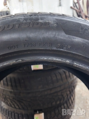 зимни гуми hankook 235/55 R19, снимка 3 - Гуми и джанти - 53258130