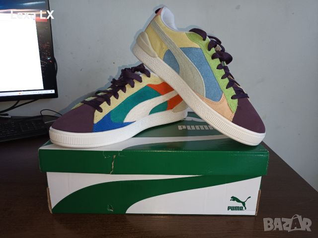 оригинални кецове PUMA SUEDE BLOC WTFormstripe, снимка 1 - Кецове - 45496199