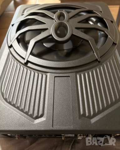 Компактен 10” автомобилен 800W(peak) активен субуфер с RGB амбиентна подсветка с дистанционно, снимка 14 - Аксесоари и консумативи - 52822364