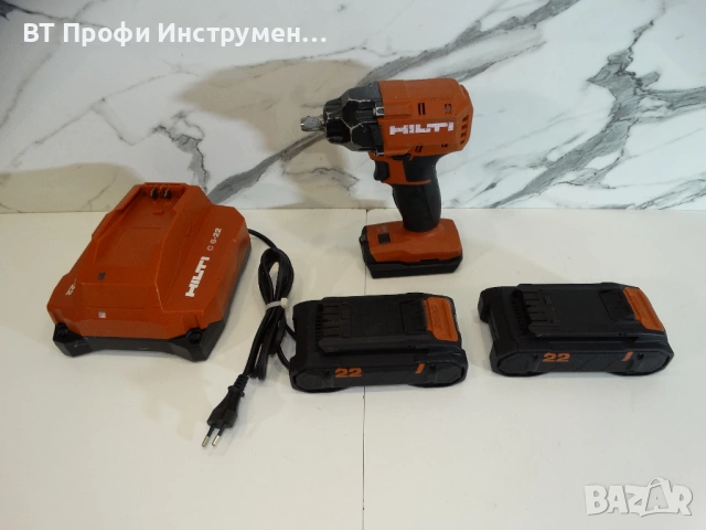 2024 - Hilti SIW 4 AT - 22 / Nuron - Ударен гайковерт, снимка 8 - Други инструменти - 53579310