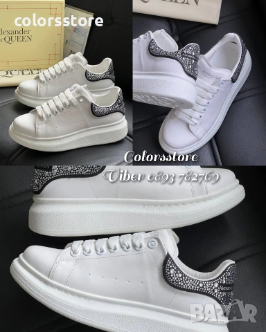 Дамски кецове Alexander McQueen-BR134, снимка 1 - Маратонки - 47316319