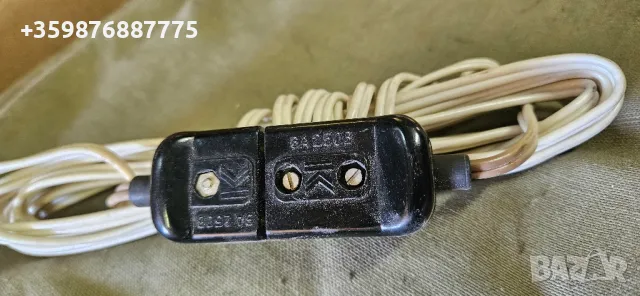 Военен кабел ретро армейски военни Соц , снимка 2 - Антикварни и старинни предмети - 50101924