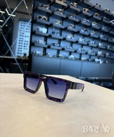 очила с черен обикновен калъф и ув защита louis vuitton , снимка 9 - Слънчеви и диоптрични очила - 50842453