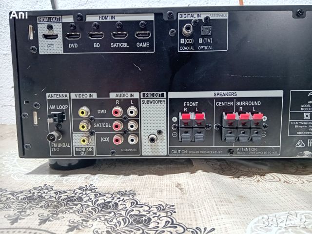 Ресийвър - Pioneer  VSH-330-K, снимка 4 - Ресийвъри, усилватели, смесителни пултове - 46167138