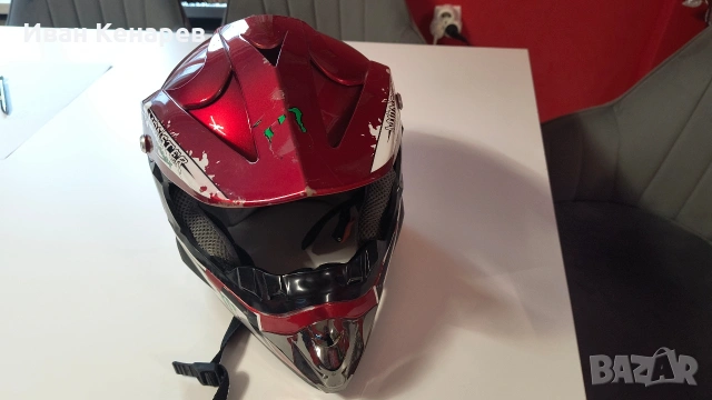 Каска за кросов мотор , снимка 5 - Други спортове - 53295004