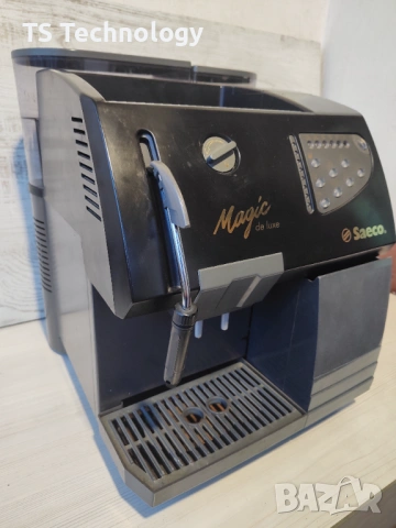 ГАРАНЦИЯ ! Saeco MAGIC De Luxe / Кафеавтомат - робот, снимка 3 - Кафемашини - 53039029